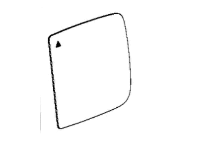 Ram 68402120AA GLASS Mirror Replacement
