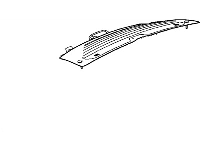 Jeep 55360342AU BACKLITE Note: For Backlite Hinges and Associated  Hardware, see Group SKJ Illustration 710