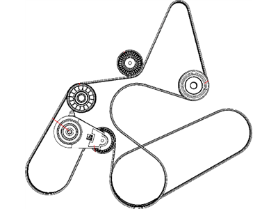 Dodge 53013928AA PULLEY Idler