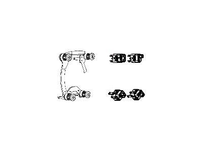 Jeep 68003476AA Horn Switch