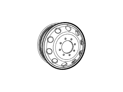 Ram 68081777AB WHEEL Aluminum