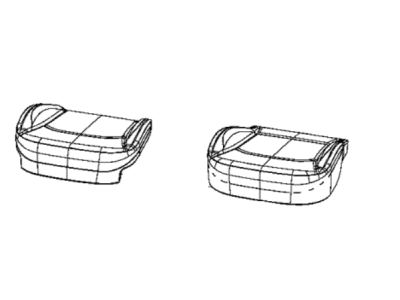 Jeep 7ES22DX9AA COVER Front Seat Cushion