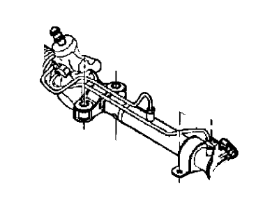Chrysler 5272722AG GEAR Power Steering