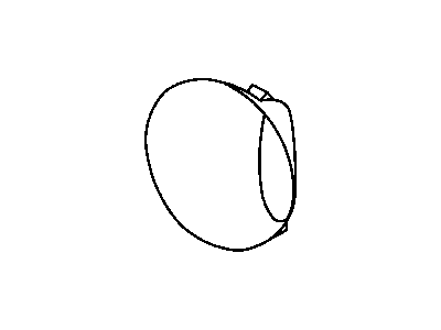 Mopar 55077239AB Fog Lamp Bezel