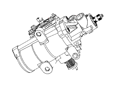 Dodge 52121986AF GEAR Power Steering