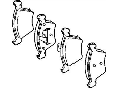 Mopar 5139218AA Pad Kit Front Disc Brake