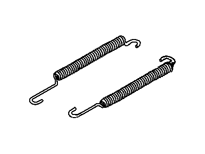 Mopar 5093705AA Spring Parking Brake Shoe Return, Upper