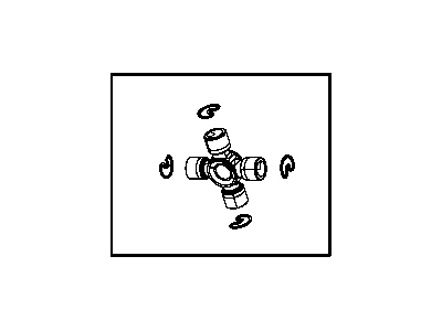 Ram 68206321AA U-JOINT KIT