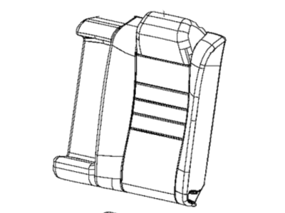 Mopar 5ZC11DX9AA Cover Rear Seat Back Left