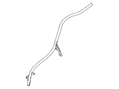 Jeep 5037752AC TUBE Transmission Oil Filler