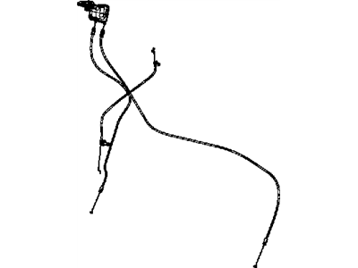 Mopar 5NT381A3AB Handle And Cable Seat Release Right 5NT381A3AB Mopar Handle And Cable Seat Release Right Illustration 1 of 1