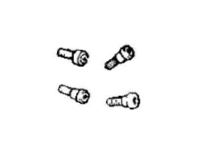 Mopar J4005505 Bolt, Buckle Half Mounting