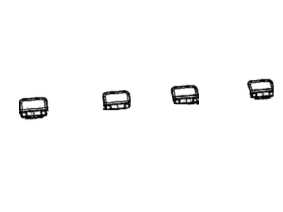 Mopar 68306694AA Hinge Kit Load Floor Mopar 68306694AA Hinge Kit Load Floor