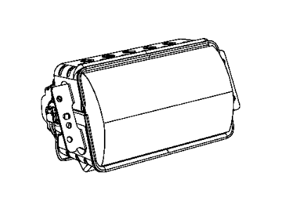 Dodge 68045027AF AIR BAG Passenger