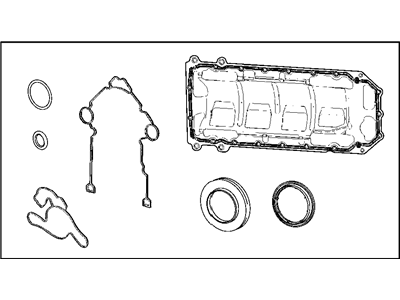 Chrysler 5170861AA GASKET PACKAGE Engine Lower See Notes