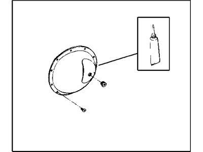 Jeep 68003269AA COVER KIT Differential