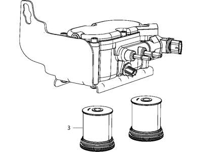 Chrysler 68090648AA FILTER Fuel/Water Separator
