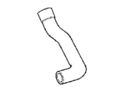 Mopar H0061541 Hose, Outlet, Lower H0061541 Mopar Hose, Outlet, Lower Illustration 1 of 1