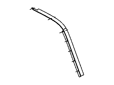 Mopar 55360052AB Molding A Pillar