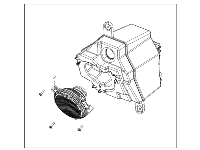 Jeep 68302003AB SPEAKER ASSEMBLY FRONT