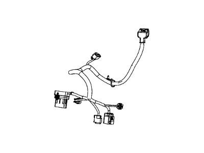 68080261AE Mopar Wiring Transmission Illustration 1 of 1