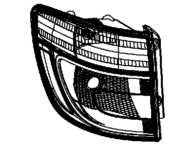 Dodge 55079136AF LAMP Tail