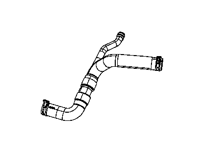 Dodge 5058758AC HOSE Radiator Outlet