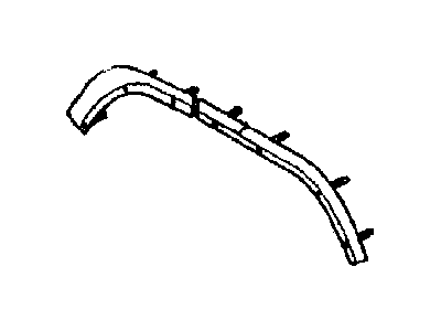 Jeep 55155677AE RETAINER Applique Front