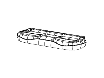 6AM05PS4AA Mopar Cover Rear Seat Cushion Illustration 1 of 1