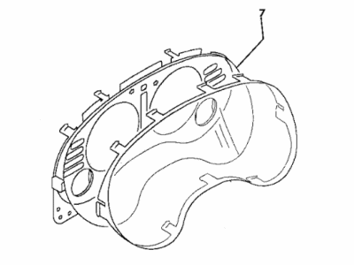 Chrysler MR114696 Lens