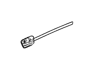 Mopar 1AF101D1AA Bezel Remote Handle Includes Handle And Screw Cap