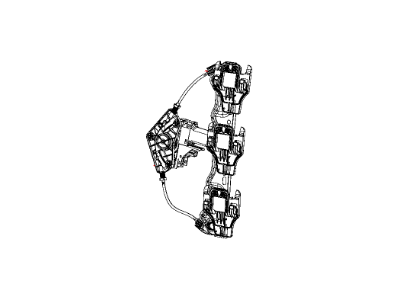 Mopar 68079285AA Motor Window Regulator Rear Door Mopar 68079285AA Motor Window Regulator Rear Door