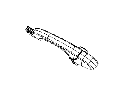 Dodge 1MW30ARHAD HANDLE Exterior Door