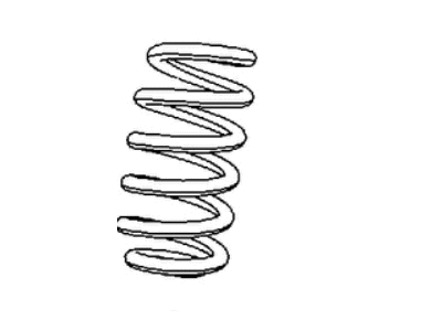 Dodge 68399058AA SPRING Rear Coil
