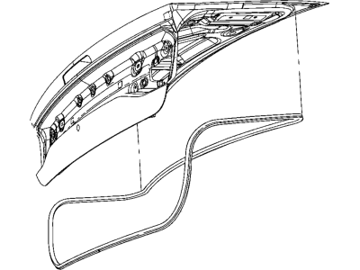 Dodge 68223542AD Weatherstrip