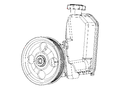 Jeep 52129328AB PUMP Power Steering