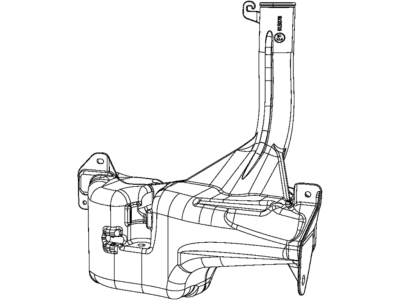 Chrysler 68160753AA RESERVOIR Windshield Washer