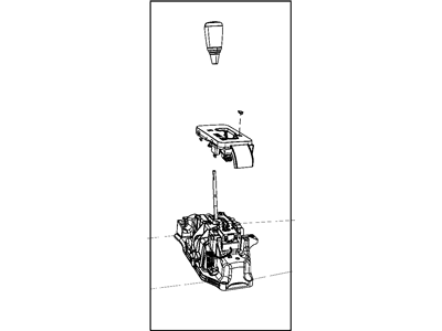 Mopar 52125436AE Shifter Transmission 52125436AE Mopar Shifter Transmission Illustration 1 of 1
