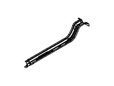 Mopar 55372355AA Support Underbody Hold Down, Driver Side