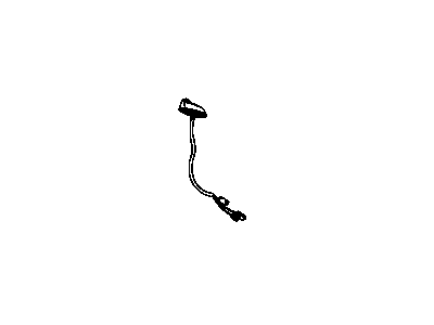Chrysler 5064252AB ANTENNA Base Cable And Bracket