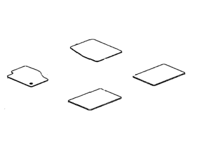6GA922X9AB Mopar Mat Kit Floor Illustration 1 of 1