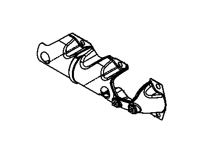 Mopar 68027069AA Shield Heat