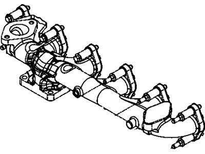 Dodge 68027070AA MANIFOLD Exhaust