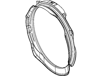 Ram 52014732AC SHROUD Fan