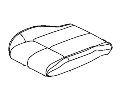 Dodge 5YW95DX9AA COVER Front Seat Cushion