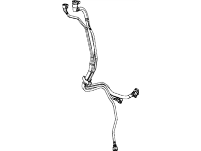 Mopar 68072086AC Tube Canister Purge