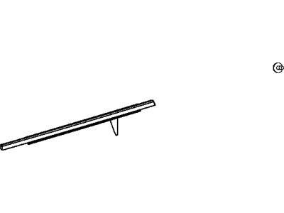 Dodge 6506506AA SCREW AND WASHER Round Head M4X.7X10.0 Belt Molding Attaching