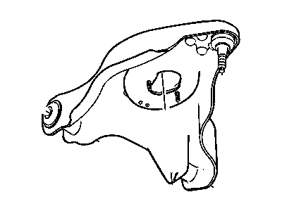 Dodge 52106767AC ARM Lower Control Front