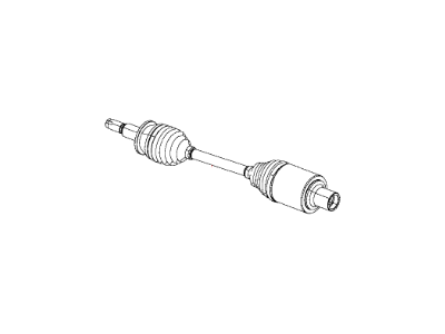 Jeep 52123659AA SHAFT Axle Half