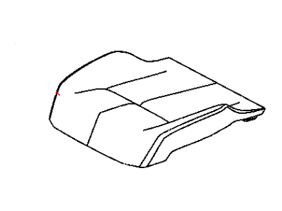 Jeep 5PR45XDVAA COVER Front Seat Cushion